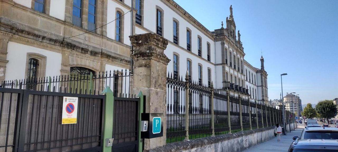 Hospederia San Froilan Hotell Lugo Exteriör bild